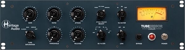 open zoom image for Heritage Audio Tubesessor All-Tube Optical Compressor, New, Action Position Front