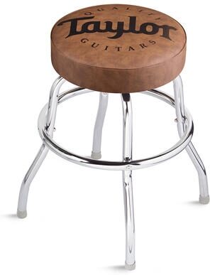 open zoom image for Taylor Bar Stool, Brown, 24 inch, Open Box (Very Good), Action Position Back