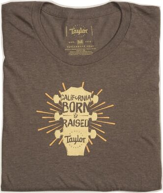 open zoom image for Taylor Ladies' California Born T-Shirt, XL, Action Position Back