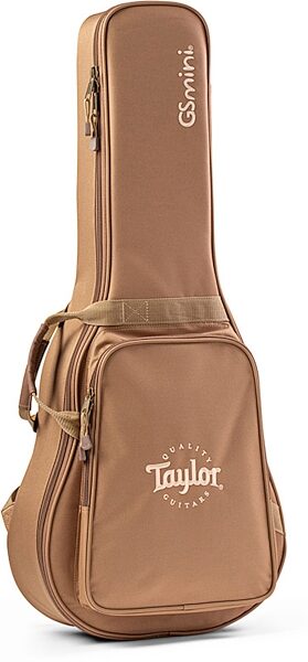 open zoom image for Taylor GS Mini Acoustic Guitar Gig Bag, Tan, Action Position Front