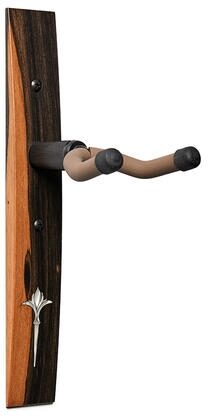 open zoom image for Taylor Nouveau Guitar Hanger, Ebony, Acrylic Inlay, Open Box (Very Good), Action Position Back
