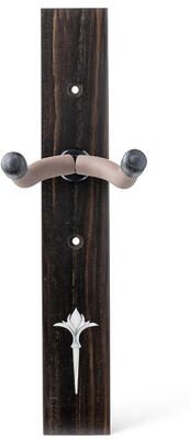 open zoom image for Taylor Nouveau Guitar Hanger, Ebony, Acrylic Inlay, Open Box (Very Good), Action Position Back