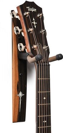 open zoom image for Taylor Nouveau Guitar Hanger, Ebony, Acrylic Inlay, Open Box (Very Good), Action Position Back