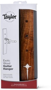 open zoom image for Taylor Nouveau Guitar Hanger, Koa, Acrylic Inlay, Open Box (Like New), Action Position Back