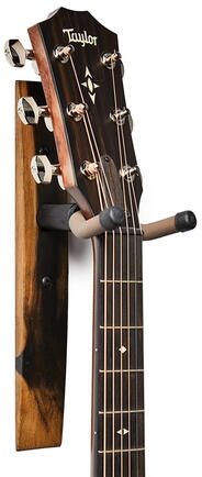 open zoom image for Taylor Guitar Wall Hanger, Ebony, No Inlay, Action Position Back