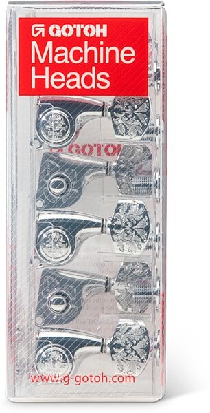open zoom image for Taylor 118-12DLXPC Guitar Tuners (12-String), Chrome, Action Position Back