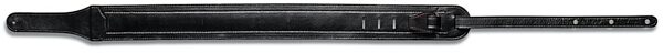 open zoom image for Taylor Grand Pacific 3" Nickel Concho Leather Guitar Strap, Black, Back