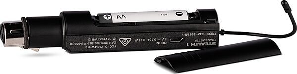 open zoom image for Alto Professional Stealth 1 Mono UHF XLR Wireless System, New, Action Position Front-