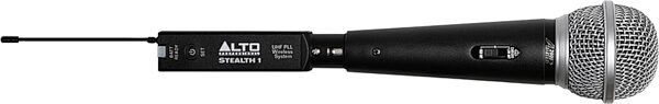open zoom image for Alto Professional Stealth 1 Mono UHF XLR Wireless System, New, Action Position Back-
