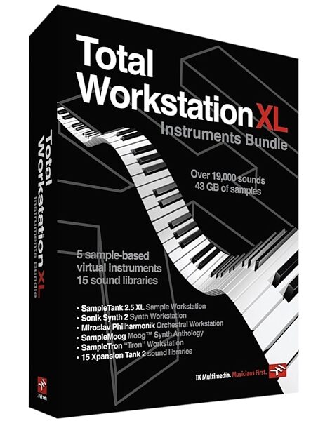 open zoom image for IK Multimedia Total Workstation XL Software Synthesizer Bundle, Main