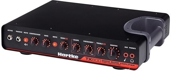 open zoom image for Hartke TX600 Bass Head with HD112 Bass Cabinet Half Stack Pack, View