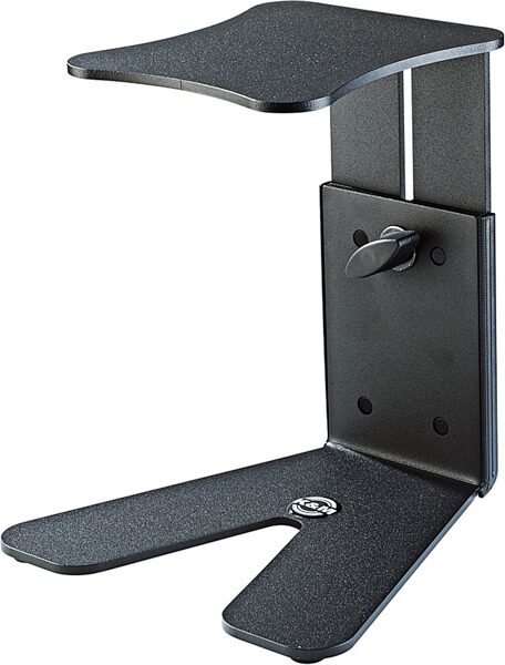 open zoom image for K&M 26772 Desktop Studio Monitor Stand, Black, High