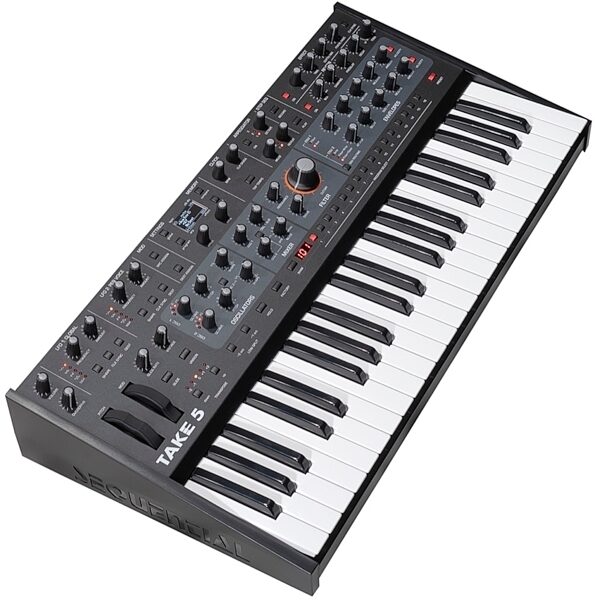 open zoom image for Sequential Take 5 Analog Synthesizer Keyboard, New, view
