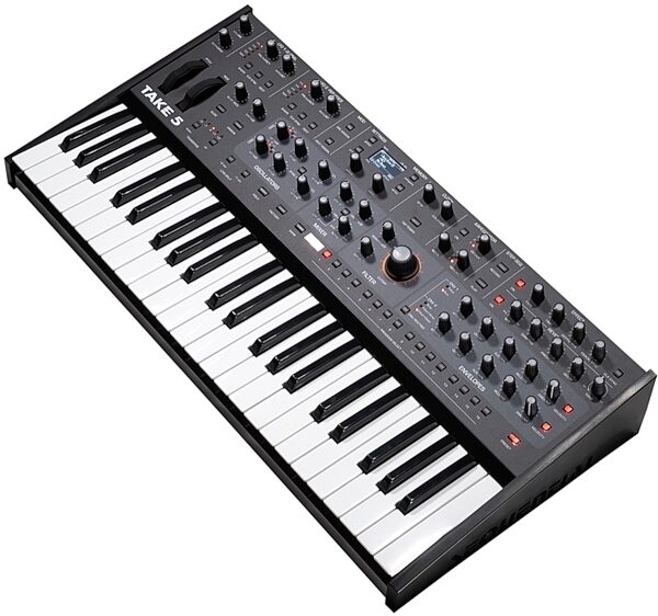 open zoom image for Sequential Take 5 Analog Synthesizer Keyboard, New, view