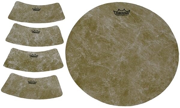 open zoom image for Remo Textured Circle and Semi-Circle Cajon Targets, Main