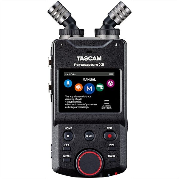 open zoom image for TASCAM Portacapture X6 6-Track Digital Audio Recorder, New, Main