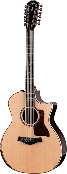 open zoom image for Taylor 854ce Acoustic-Electric Guitar, 12-String (with Case), Action Position Back