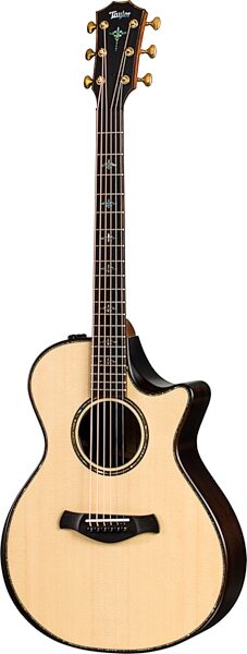 open zoom image for Taylor Builder's Edition 912ce Grand Concert Cutaway Acoustic-Electric Guitar, Action Position Front