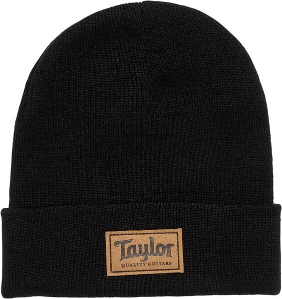 open zoom image for Taylor Beanie Hat, Black, Action Position Back
