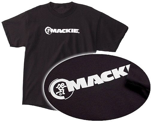 open zoom image for Mackie Logo T-Shirt, Black