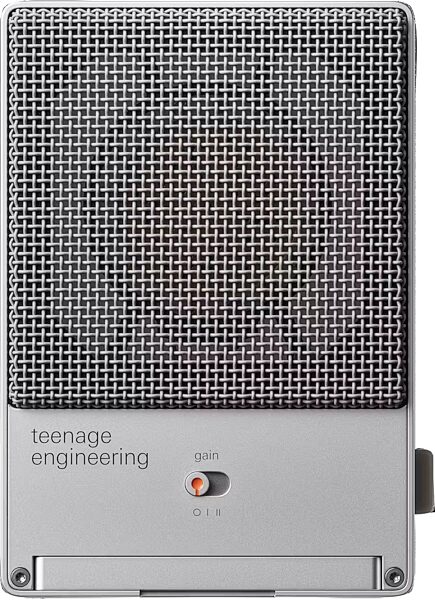 open zoom image for Teenage Engineering CM-15 Condenser Microphone, Aluminum, Action Position Back
