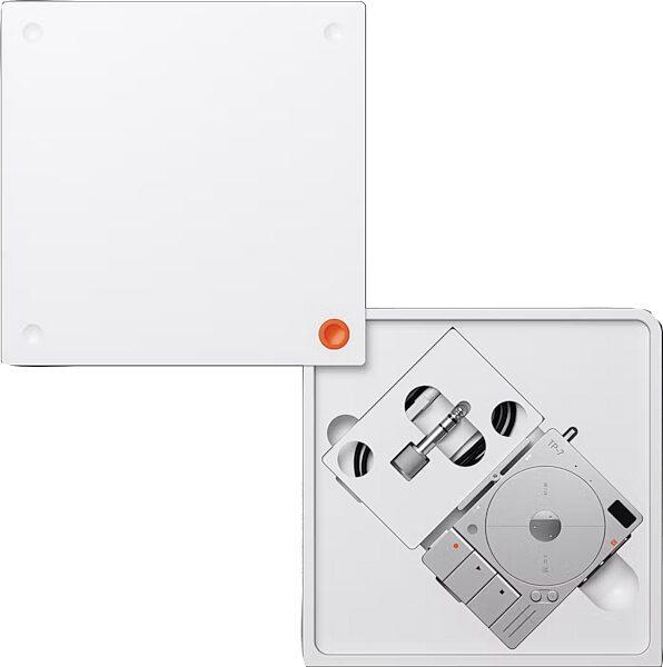 open zoom image for Teenage Engineering TP-7 Digital Tape Recorder, Aluminum, Action Position Back