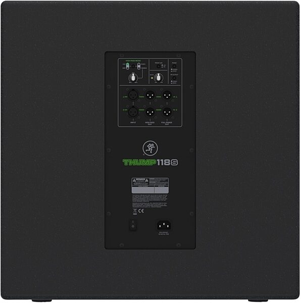open zoom image for Mackie Thump118S Powered Subwoofer (1x18", 1400 Watts), Single, view