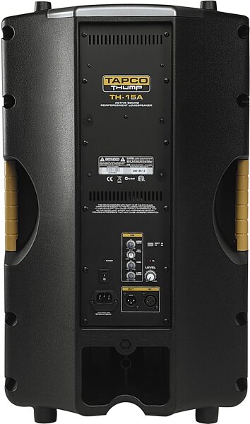 open zoom image for Tapco by Mackie TH15A Thump Active Loudspeaker, Back