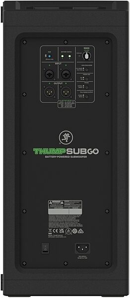 open zoom image for Mackie ThumpSub GO Battery-Powered Subwoofer, Open Box (Very Good), Action Position Back