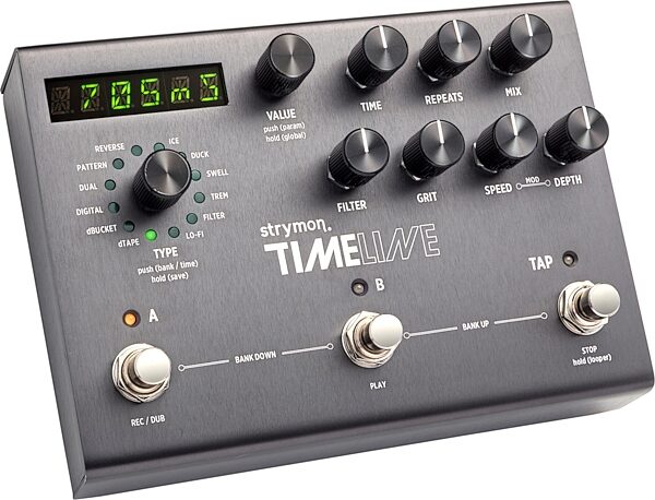 open zoom image for Strymon TimeLine Multi-Dimensional Delay Pedal, New, Action Position Back