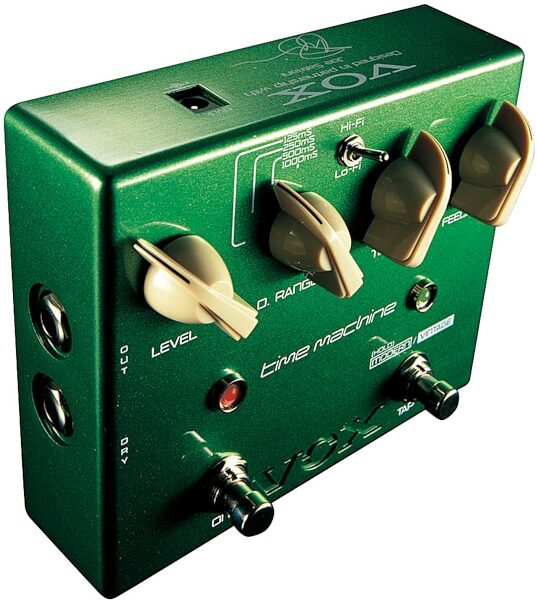 open zoom image for Vox Joe Satriani Time Machine Delay Pedal, Slant