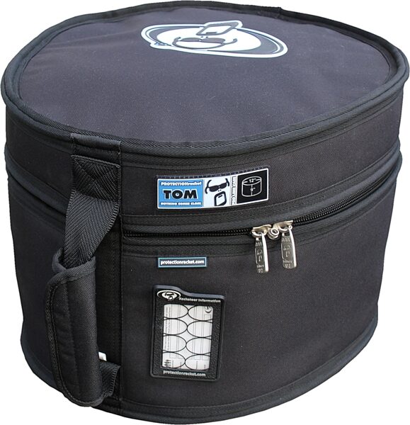 open zoom image for Protection Racket Egg-Shaped Padded Tom Bag, 12x8 inch, Action Position Back