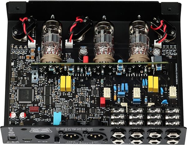 open zoom image for Tone King Royalist Tube Preamp Pedal, New, Action Position Back