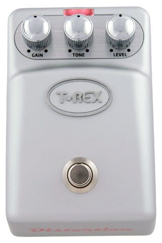 open zoom image for T-Rex Tonebug Distortion Pedal, Top