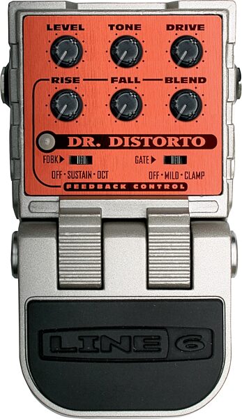 open zoom image for Line6 MS8 Dr. Distorto Distortion Feedback Pedal, Main