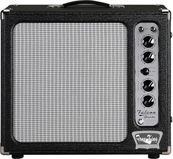 open zoom image for Tone King Falcon Grande Guitar Combo Amplifier (20 Watts, 1x12"), Black, Action Position Back