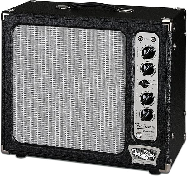 open zoom image for Tone King Falcon Grande Guitar Combo Amplifier (20 Watts, 1x12"), Black, Action Position Back