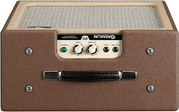 open zoom image for Tone King Gremlin Guitar Combo Amplifier (5 Watts, 1x12"), Brown Beige, Action Position Back
