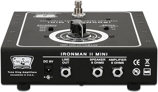 open zoom image for Tone King Ironman II Mini 30-Watt Attenuator, New, Angled Front