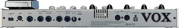 open zoom image for Vox ToneLab LE Valvetronix Guitar Amp Modeling Processor, Rear
