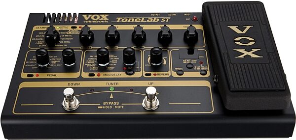 open zoom image for Vox ToneLab ST Valvetronix Guitar Amp Modeling Processor, Front