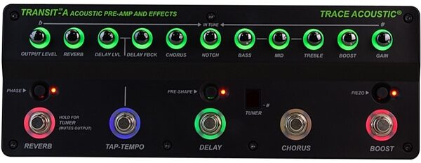 open zoom image for Trace Elliot Transit-A Acoustic Preamp Pedal, New, Main