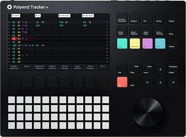open zoom image for Polyend Tracker+ Standalone Audio Workstation, New, Action Position Sound Module