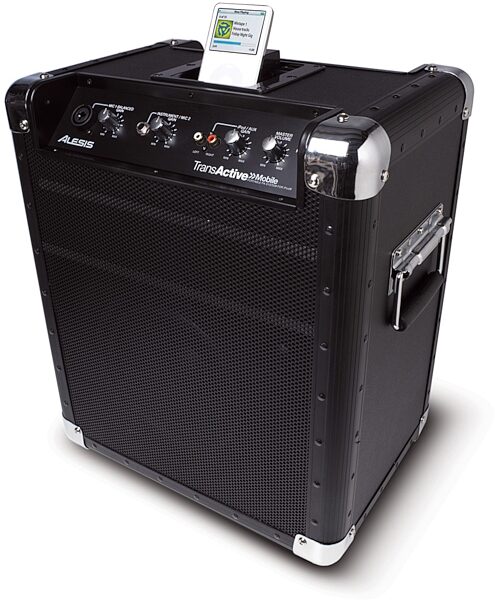 open zoom image for Alesis TransActive Mobile PA System with iPod Dock, Main