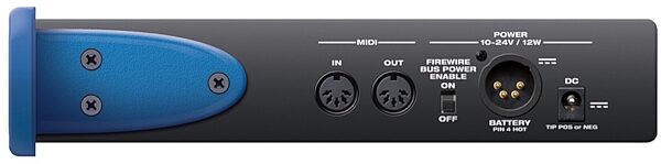 open zoom image for MOTU Traveler-mk3 Portable FireWire Audio Interface, Side