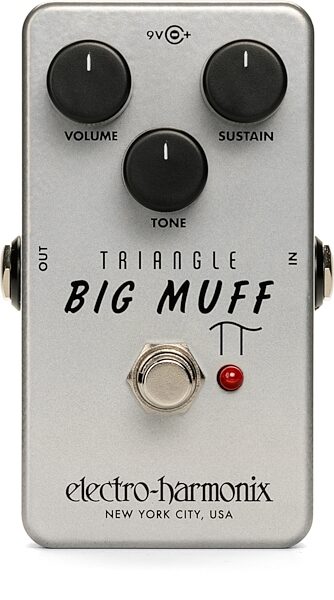 open zoom image for Electro-Harmonix Triangle Big Muff Pi Overdrive Pedal, New, Main
