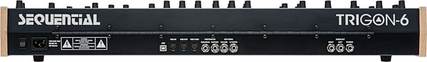 open zoom image for Sequential Trigon-6 Analog Synthesizer Keyboard, New, Action Position Back