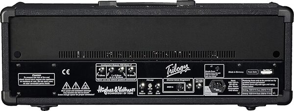 open zoom image for Hughes and Kettner Trilogy Guitar Amplifier Head (100 Watts), Rear