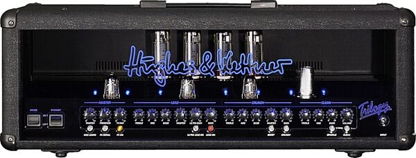 open zoom image for Hughes and Kettner Trilogy Guitar Amplifier Head (100 Watts), Front