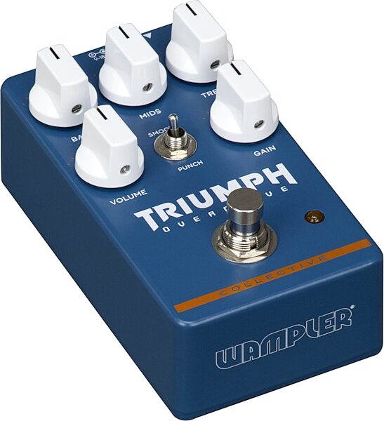 open zoom image for Wampler Triumph Overdrive Pedal, New, Action Position Back
